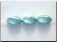Vintage Lucite Beads in Shimmering Aqua Ice