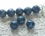 Plump Blueberries Vintage Lucite Beads 8